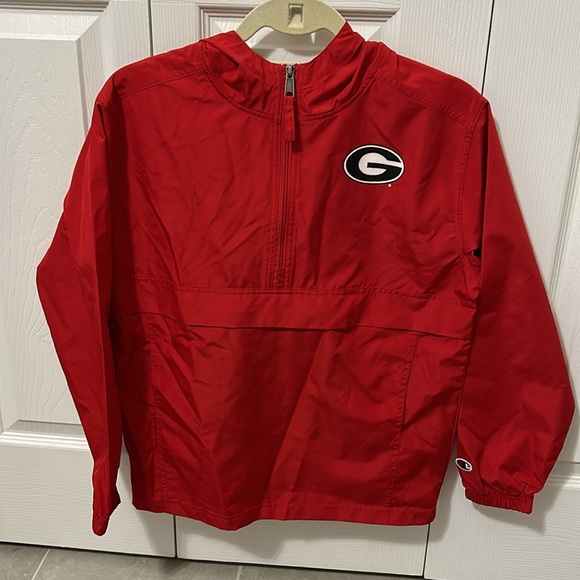 Georgia youth zip front pullover. Youth large. Great condition - Picture 2 of 6